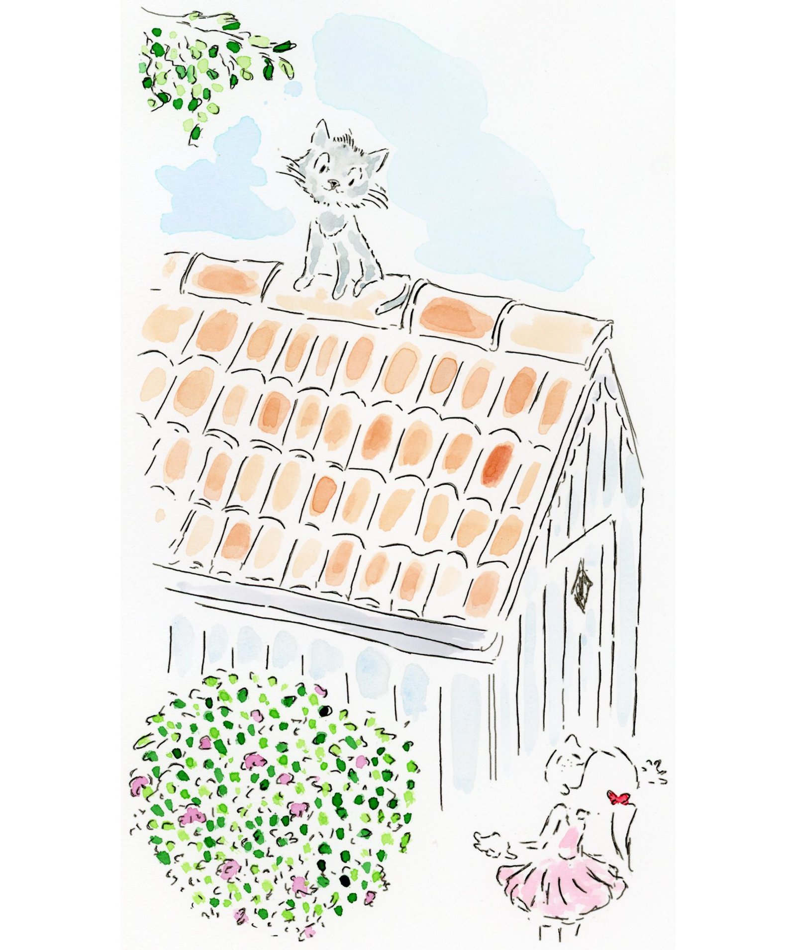 Mistigri sur le toit